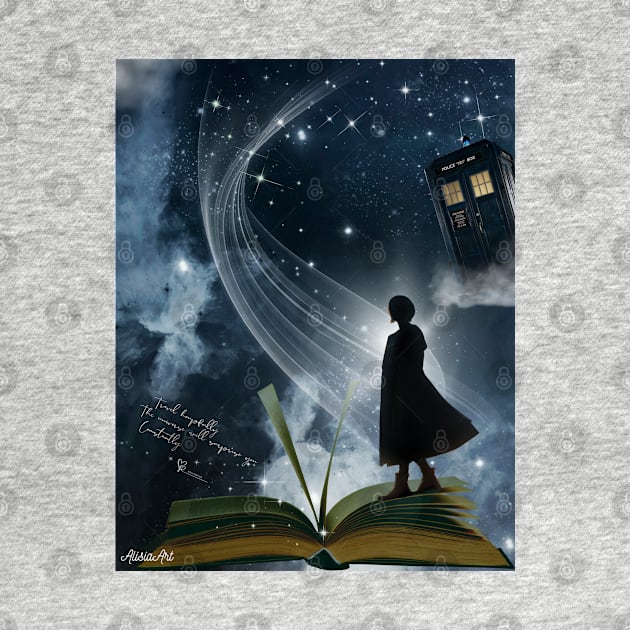 Travel Hopefully / 13th Doctor by AlisiaArt